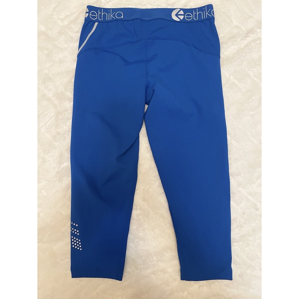 Ethika Womens Athletic Activewear 3/4 Subzero Performance Tights Size Medium - Picture 3 of 5